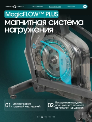 Эллиптический тренажер OXYGEN FITNESS GALENA FLD